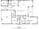 Detailed floor plan showcasing the layout of a spacious home with multiple bedrooms and bathrooms at 5453 Suncatcher Dr, Wesley Chapel, FL 33545