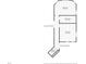 Floor plan of the home's small fourth floor with rooms and stairs at 1600 Magnolia Rd, Belleair, FL 33756