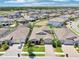 An aerial shot of the home in a neighborhood setting at 1741 Cherry Walk Rd, Lutz, FL 33558