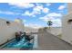 Spacious balcony with stylish outdoor seating, perfect for enjoying the view of the beach and ocean at 17960 Gulf Blvd # 225, Redington Shores, FL 33708