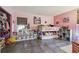 bedroom with tile floor, closet, and a bunk bed frame at 2071 Linwood Ave, Spring Hill, FL 34608