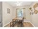 Dining area featuring wood-style floors and rustic decor at 2134 6Th N Ave, St Petersburg, FL 33713