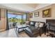 A cozy balcony with scenic waterfront views at 2400 Feather Sound Dr # 735, Clearwater, FL 33762