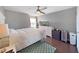 Cozy bedroom with a plush bed, soft rug and a window offering a view of the outdoors at 2400 Feather Sound Dr # 735, Clearwater, FL 33762
