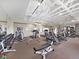 Community fitness center with equipment and weights at 2400 Feather Sound Dr # 735, Clearwater, FL 33762
