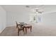 Large bonus room features neutral carpet, ceiling fan, and lots of space for entertaining at 2803 130Th E Ave, Parrish, FL 34219