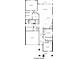 Detailed floor plan showcasing layout, including bedrooms, bathrooms, living areas, kitchen, garage, and outdoor spaces at 32628 Harmony Oaks Dr, Wesley Chapel, FL 33545