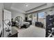 Main bedroom features vaulted ceiling and decorative furnishings at 32628 Harmony Oaks Dr, Wesley Chapel, FL 33545