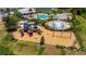 Playground area with swings and slides at 32628 Harmony Oaks Dr, Wesley Chapel, FL 33545