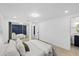 Comfortable bedroom showcasing a closet and neutral tones for a soothing atmosphere at 3622 Tamarix Dr, Tampa, FL 33619