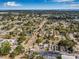 Aerial view of the neighborhood featuring mature landscaping and homes at 4100 1St S Ave, St Petersburg, FL 33711