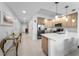 Modern kitchen with stainless steel appliances and plenty of counter space at 415 Island Way # 511, Clearwater Beach, FL 33767
