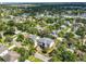 Beautiful aerial shot of neighborhood showcasing lush landscaping at 4224 W Corona St, Tampa, FL 33629