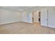 Spacious bedroom featuring hardwood floors, recessed lighting, and white trim at 4224 W Corona St, Tampa, FL 33629