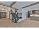 Elegant foyer features an open staircase and an entrance to the kitchen area at 4224 W Corona St, Tampa, FL 33629