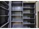 Custom wall-to-wall shelving provides ample storage at 4224 W Corona St, Tampa, FL 33629