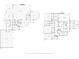 Detailed first and second floor plans showcasing the home's layout and room dimensions at 429 St Andrews Dr, Belleair, FL 33756