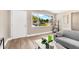 Inviting living room with modern furniture and a view of the outdoors at 4304 W Arch St, Tampa, FL 33607