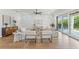 Bright living room with sliding glass doors leading to an outdoor patio at 500 E Davis Blvd, Tampa, FL 33606