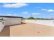 Spacious rooftop terrace with planters and city views at 500 E Davis Blvd, Tampa, FL 33606