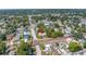 An aerial view showcases this property's location nestled within a lush, established neighborhood at 5051 5Th S Ave, St Petersburg, FL 33707