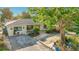 Spacious property featuring a well-kept lawn and plenty of green space, ideal for outdoor activities at 5100 Aragon S Way, St Petersburg, FL 33705