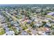 Aerial view showcasing a home in a peaceful residential area with tidy streets and close proximity to local amenities at 5877 33Rd N Ave, St Petersburg, FL 33710