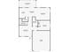 Detailed floor plan showcasing the layout of the main level, including the kitchen, dining room, and Gathering room at 7513 S Sparkman St, Tampa, FL 33616