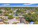 Expansive aerial view of a residential neighborhood with lush greenery and well-maintained homes under a bright blue sky at 8345 81St Ct, Seminole, FL 33777