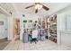 Bedroom with plenty of storage and decorated with Disney memorabilia at 6914 N Ola Ave, Tampa, FL 33604