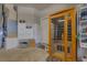 Organized garage featuring a home sauna for relaxation at 1150 7Th Ne Ave, Largo, FL 33770