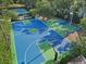 The community's basketball court offers a vibrant space for sports and outdoor activities at 11644 Meridian Point Dr, Tampa, FL 33626