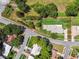 Aerial view shows property lines of well-located home on quiet street at 12020 66Th Ave, Seminole, FL 33772