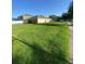 Spacious backyard with lush green lawn and a charming single-story home, perfect for outdoor enjoyment at 13181 Royal Pines Ave, Riverview, FL 33579