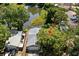 Stunning aerial view highlights the property's desirable location and neighborhood layout at 1393 Chesterfield Dr, Dunedin, FL 34698