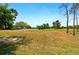 Expansive green field with scattered trees and a charming covered picnic area, perfect for outdoor activities at 1671 Cape Ann Ne Ave # 4, St Petersburg, FL 33702
