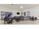 A community lounge area with modern decor and seating provides a comfortable space for socializing and relaxation at 2457 Ecuadorian Way # 63, Clearwater, FL 33763