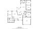 Detailed floor plan showcasing the layout of this 2465 sq ft home with three bedrooms at 2850 Allapattah Dr, Clearwater, FL 33761