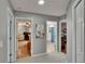 Hallway provides access to an office, bathroom and another room at 3314 Cypress Landing Dr, Valrico, FL 33596