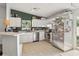 Well-lit kitchen featuring modern stainless steel appliances and stylish white cabinetry at 1050 22Nd N Ave, St Petersburg, FL 33704