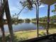 Scenic view of the lake showcasing the tranquil community setting at 114 Clays Trl # 114, Oldsmar, FL 34677
