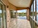Private balcony with tranquil lake views at 114 Clays Trl # 114, Oldsmar, FL 34677