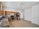 Spacious kitchen with granite countertops, stainless appliances, and bright lighting at 12351 Ridgedale Dr, Hudson, FL 34669