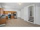Open-concept space with tile flooring, and abundant natural light at 12351 Ridgedale Dr, Hudson, FL 34669