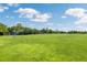 A vast green soccer field under a sunny sky, perfect for recreational activities at 17537 Brighton Lake Rd, Land O Lakes, FL 34638