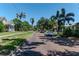 Quaint brick street lined with lush trees and charming homes in a desirable neighborhood at 2638 Burlington N Ave, St Petersburg, FL 33713
