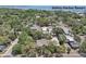 Aerial view of a property in Safety Harbor resort offering lush landscapes and a serene setting at 316 5Th N Ave, Safety Harbor, FL 34695