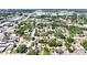 Overhead view displaying a homesite nestled among the surrounding neighborhood streets and landscape at 3251 34Th N Ave, St Petersburg, FL 33713