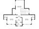 Second floor plan with bonus room and two bedrooms, each with walk-in closets at 3711 W Barcelona St, Tampa, FL 33629