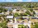 Aerial view of neighborhood featuring mature trees at 660 Palm Ave, Tarpon Springs, FL 34689